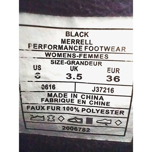 Merrell Aurora 6 Ice+ winter boots, Vibram Artic Grip soles - women sz 36 - Picture 6 of 10